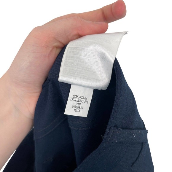 Banana Republic Sloan 5 Pocket Navy Blue Dress Pants Mid Rise Career Womens 6 - Picture 8 of 8